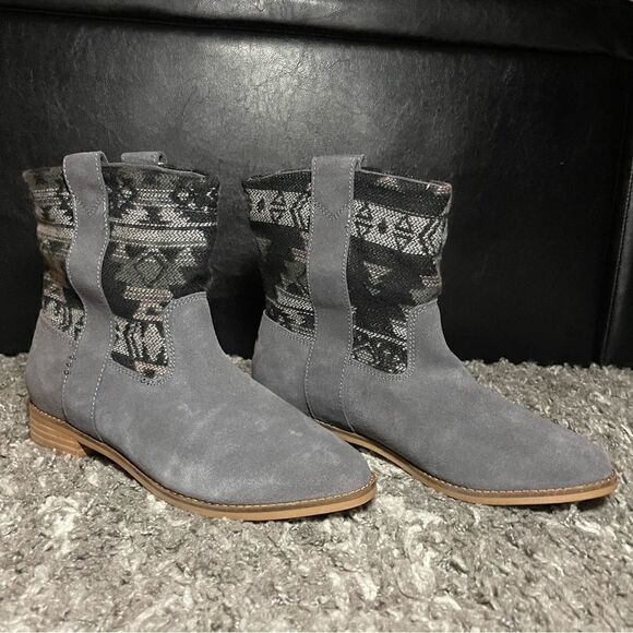 NIB TOMS Laurel Southwest Booties - Picture 4 of 9